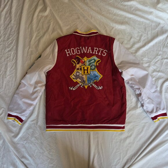 Harry Potter Hogwarts Varsity Jacket size 14/16 - Picture 2 of 4